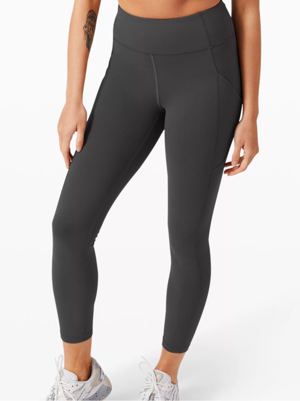 Lululemon Invigorate High Rise Tight Long Black Leggings